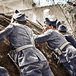 Soldaten im Spanischen Bürgerkrieg