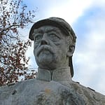 Statue von Bismarck am Wannsee - ein Denkmal für den alten Reichskanzler